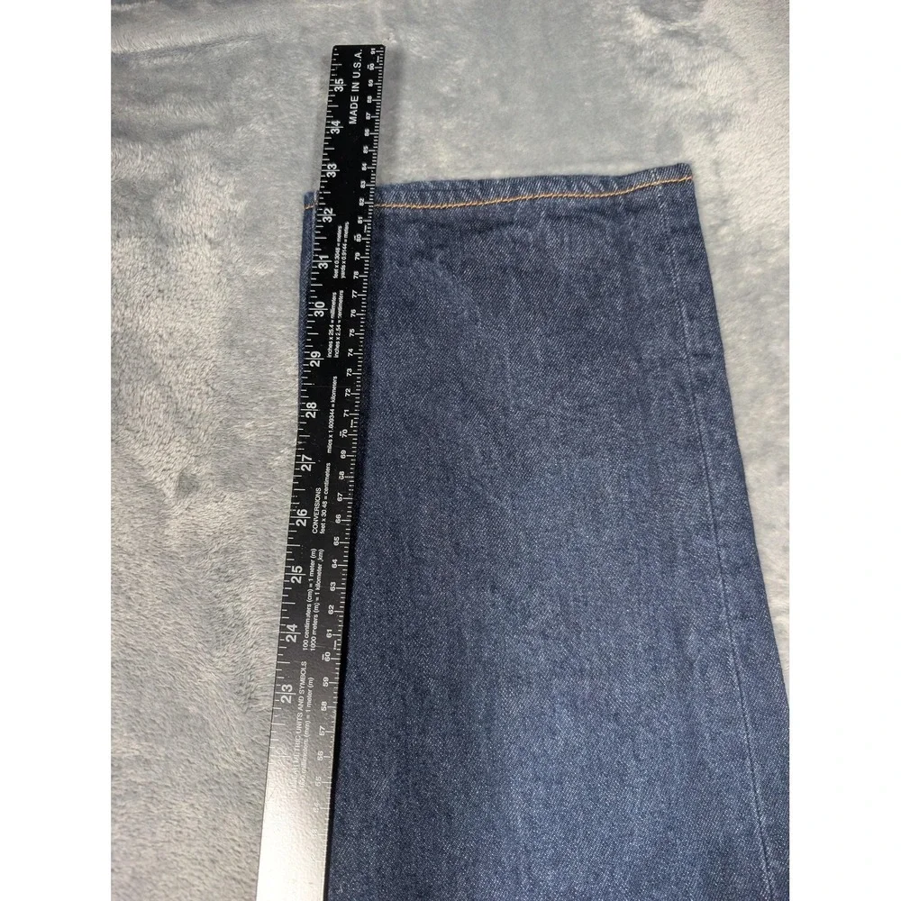 Levis 501 Jeans Mens 36x36 (32x32)Blue Straight Leg Denim Button Fly Medium Wash
